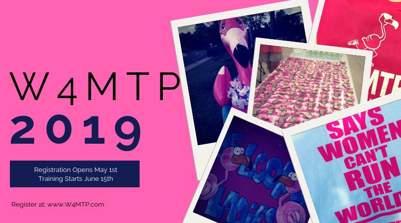 Women of all ages are invited to participate in the Women's Four Miler Training Program. Join us for 11 consecutive Saturdays of group training and talks by experts on a variety of women's health topics. Walkers and runners of any level are welcome! 👉 W4MTP.COM