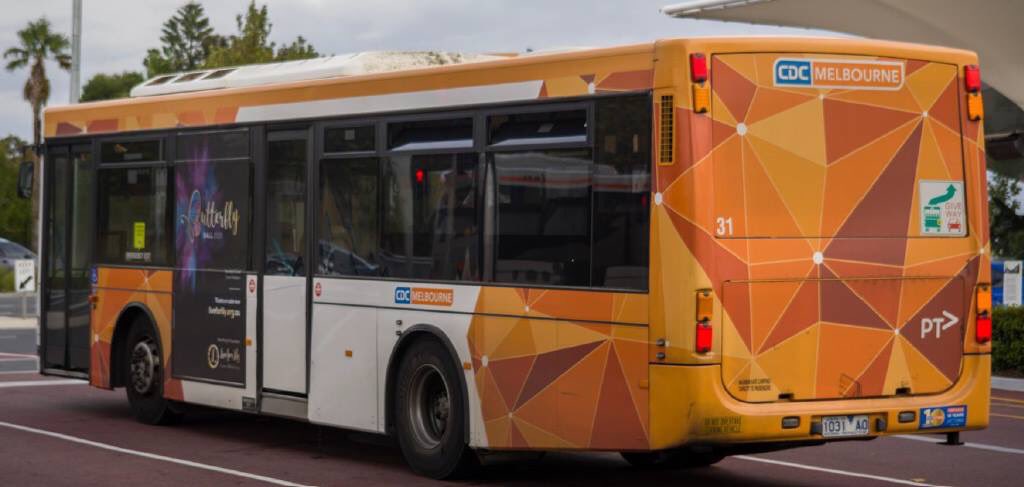 Live_4_Lily's tweet photo. Who has seen our fantastic 2019 Butterfly Ball artwork created by our friends at JMAdvertising on the Melbourne bus network and signage across the city! Thanks to @BradTealRE and Moove Media for your support in creating awareness of the #ButterflyBall #LiveforLily #Media #Artwork https://t.co/55nueMH3d9