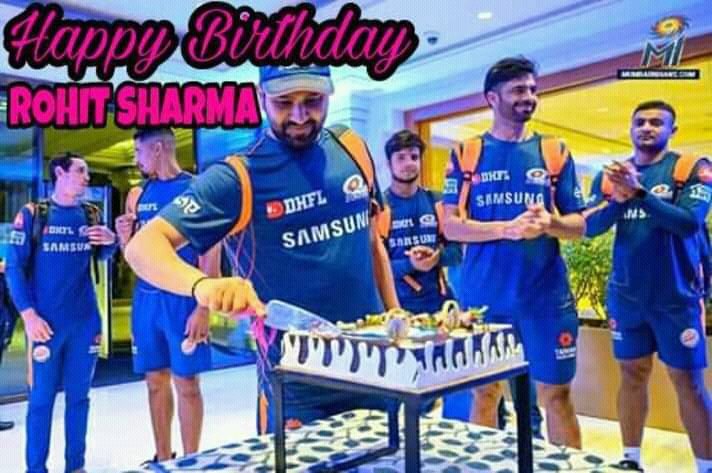 Happy birthday Rohit Sharma,god bless you Sharma ji ne 
