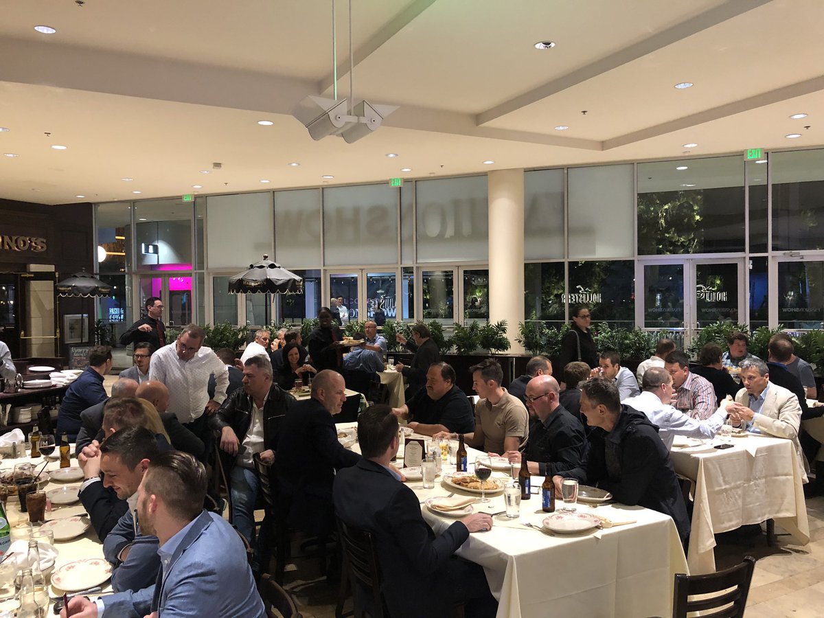 almost a tradition - the austrian dinner <a href="/DellTechWorld/">Dell Technologies World</a>! a pleasure to welcome that many customers and partners. <a href="/DellTechWorld/">Dell Technologies World</a> <a href="/BGrubelnig/">Bernhard Grubelnig</a> <a href="/karin_clare/">Karin</a> @pmossb <a href="/ueberw/">Werner Ueberall</a> <a href="/PeekJeannine/">Jeannine Peek</a> #Iwork4Dell