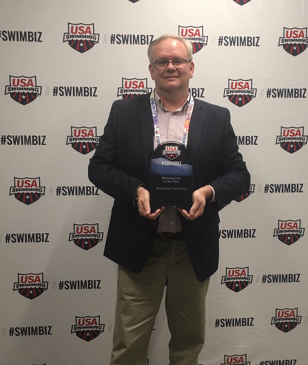 WadeHeggie's tweet image. Congratulations to Mississippi Swimming on their LSC Marketing Club of the Year award.  Thanks to all members that made this happen.  Great Coaches, Greater Swimmers, Greatest LSC (MS Swimming’s vision statement).  #swimbiz @USASwimming