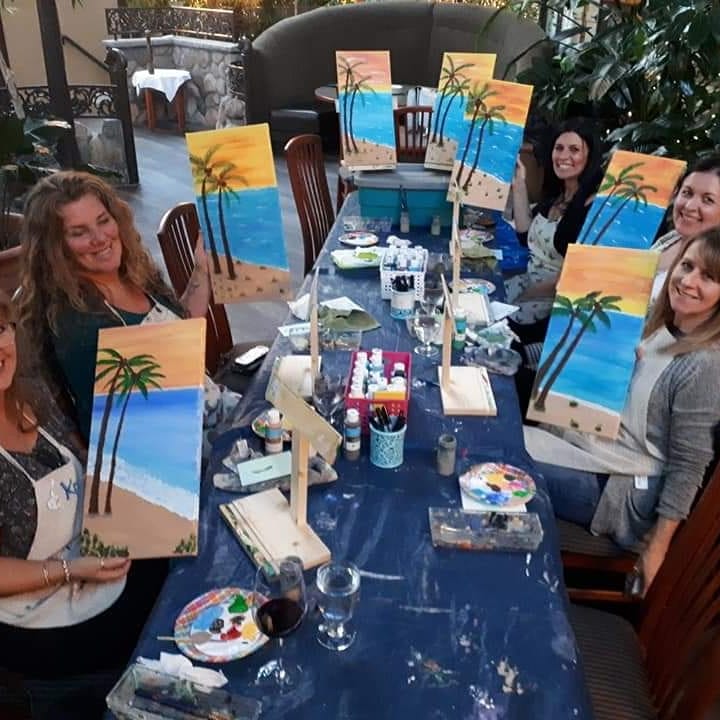 #123artful #goodatwine #vernonbc #vernonbc #thingstodo #paint #wine #okanaganliving #okanaganlifestyle #pubs #paintnight #tourismvernon