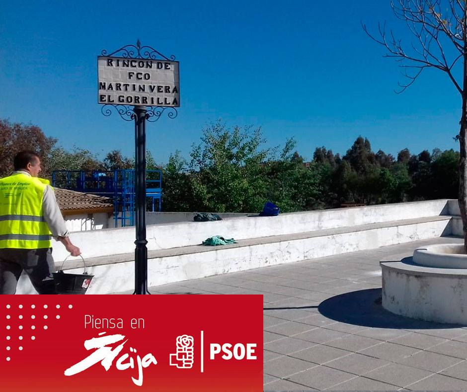 PSOEdeEcija's tweet photo. #PiensaenÉcija #PsoeÉcija

CUMPLIMOS ✅

Actuaciones de mantenimiento y mejoras en mobiliario urbano y espacios públicos: Barriada Alhambra, Doctor Sánchez Malo, Parque Infantil y Rincón Francisco Martín Vera "El Gorrilla". https://t.co/KNurSTzOSW