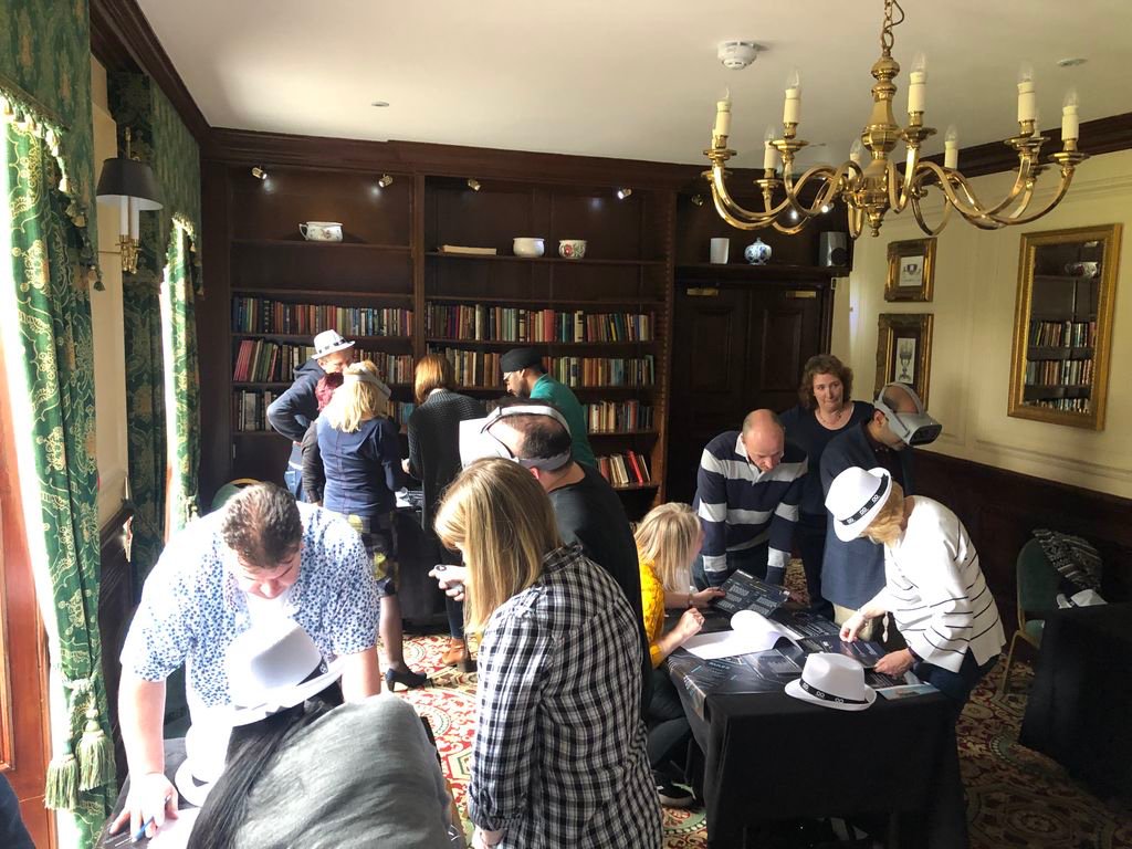 Employees in the UK are very pleased with our latest #teambuilding activity : <a href="/TheInfiniteLoo1/">The Infinite Loop</a> 
Thanks to our partner in the UK <a href="/TeamChallengeCo/">Team Challenge Co</a>  for such a successful event.

#teambonding #fun #Theinfiniteloop #virtualreality
<a href="/DigitalManiaStd/">DigitalManiaStudio</a>   <a href="/catalystglobal/">Team Building</a>