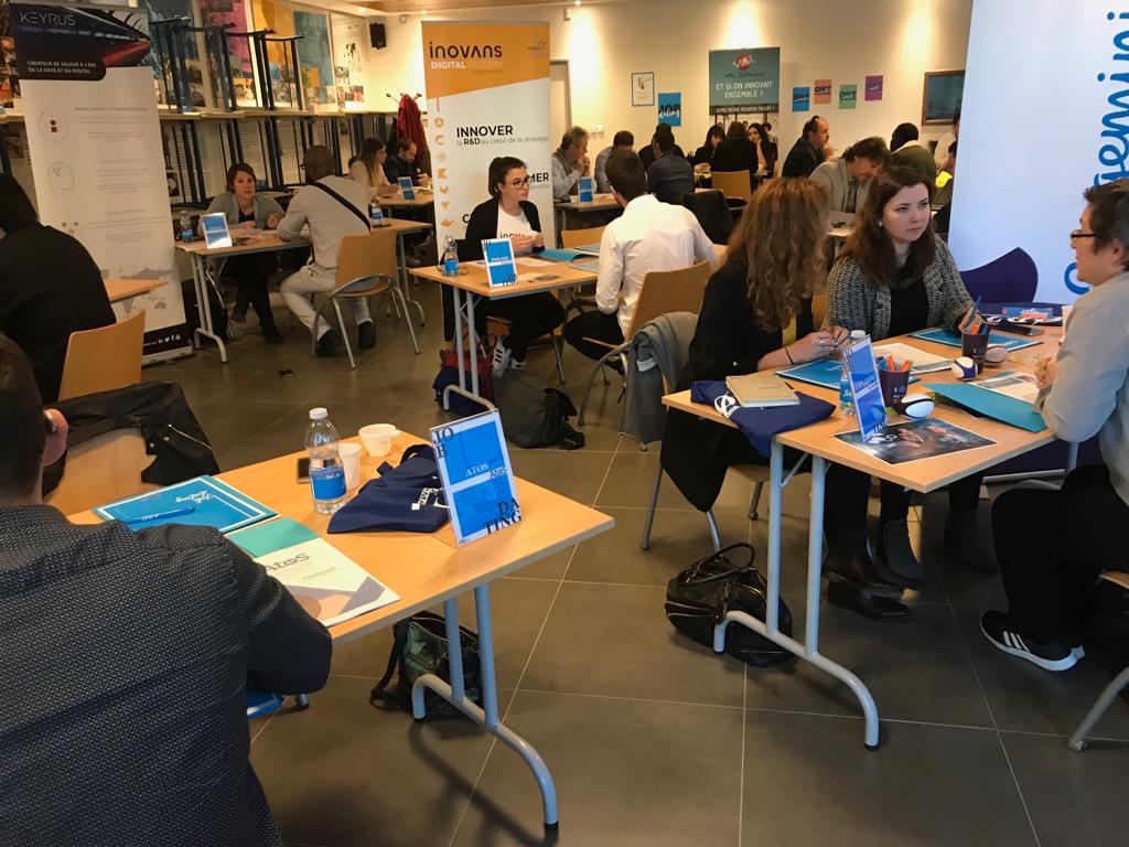 #JobDating2019!
11 Entreprises, 49 candidats, 10 minutes pour convaincre!