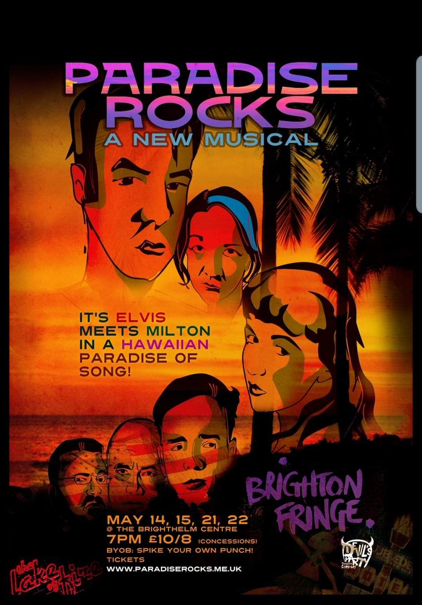 Succumb to sweet #temptation..

Only 2 weeks before <a href="/ParadiseRocks1/">Paradise Rocks</a> hits the <a href="/brightonfringe/">Brighton Fringe</a>!

Visit paradiserocks.me.uk to grab your tickets.

Paradise ain't gonna know what hit it. 

🍍🍍🍍🎶🎵🎶🍍🍍🍍

#brighton #musical #theatre #live #music #hawaii #milton #paradiselost