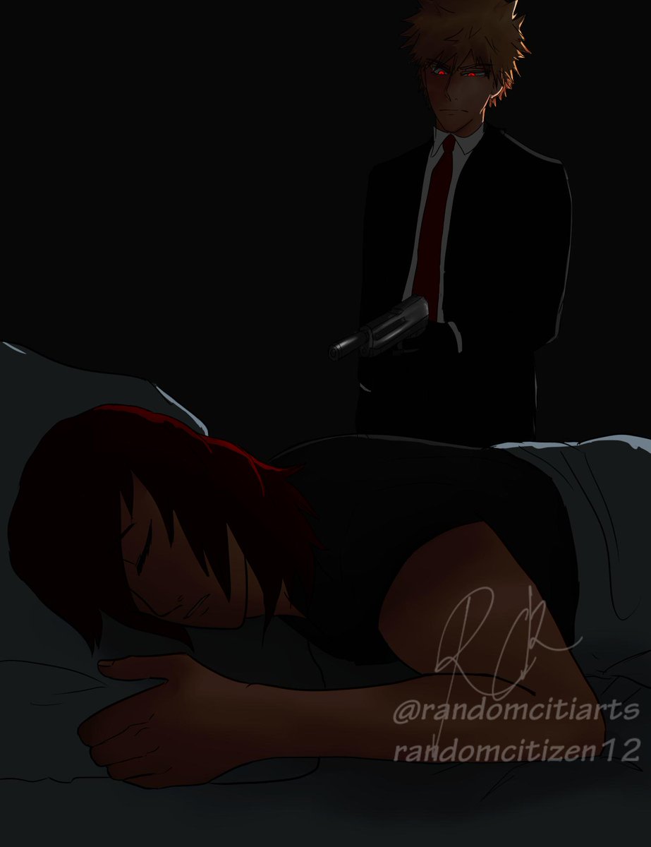 Randomcitiarts's tweet image. ~I know that I must pass this test, 
so just pull the trigger~

here it is! the hitman au no one asked for! I'm gonna make a thread now

#randomscribbles #bnha #KirishimaEijirou #bakugoukatsuki #kiribaku #bakushima #hitmanau