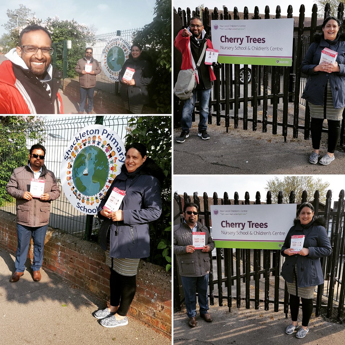 LabourCW's tweet photo. A productive morning session of canvassing in Cauldwell Ward. Thank you to Harish for joining Fouzia and Abu.

#Cauldwell #CauldwellWard #BedfordElections #LabourSelfie #LabourDoorstep #VoteLabour #WeAreLabour #Bedford #TeamCauldwell https://t.co/D3MNyQkYlj