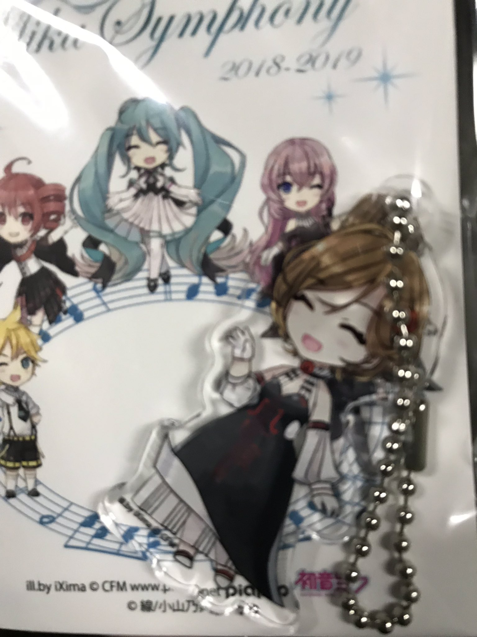 初音ミクシンフォニー2019 アクリルキーホルダー 初音ミク