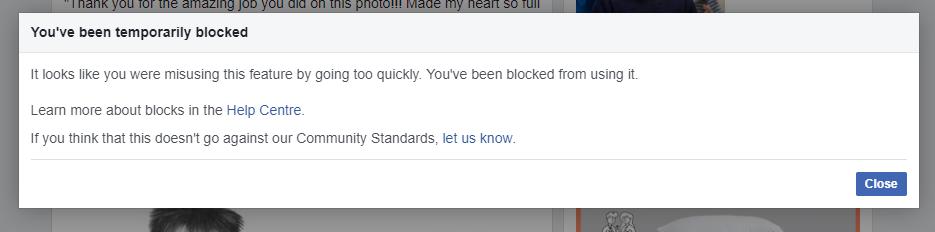 So everyone, @facebook doesn't like it if you look at 'Why am I s...