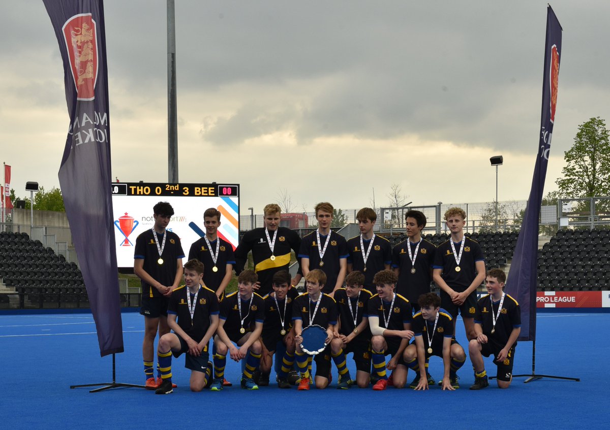 A huge congratulations to @SportBeechen on winning the @NottsSport Boys U16 Schools Tier 3 Championship Finals 2019 Day 2 is under way, follow the results - englandhockey.altiusrt.com