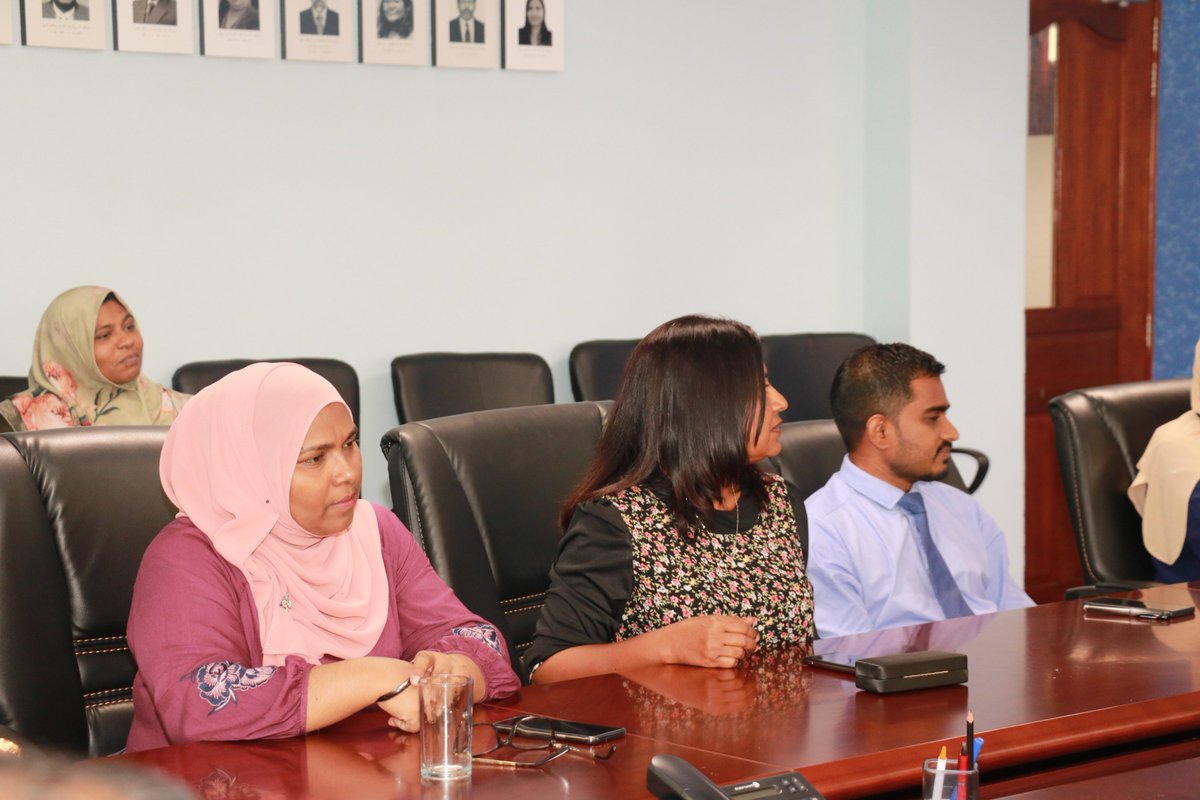 Ministry of Education (@moedumv) on Twitter photo Meeting with Principals from Male' Schools to share Hiriyaa School's experience in the curriculum integration. Discussing on starting subject teachers forum was also held today. <a href="/aisthly/">Aishath Ali</a> Meeting with Principals from Male' Schools to share Hiriyaa School's experience in the curriculum integration. Discussing on starting subject teachers forum was also held today. <a href="/aisthly/">Aishath Ali</a>