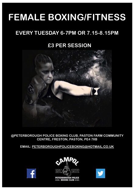PPBC_boxing's tweet photo. #femaleboxing #Peterborough #boxing @Campol_Boxing https://t.co/McN3GCebrc