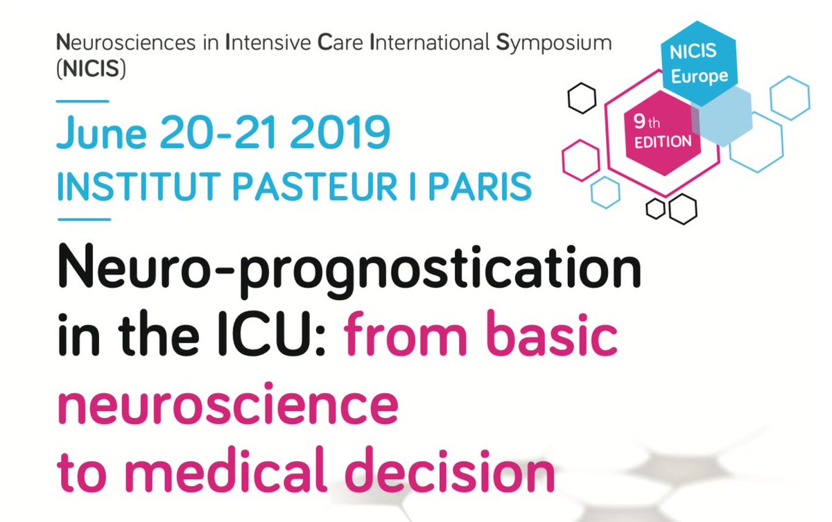 nicis_europe's tweet photo. #Paramédicaux intéréssés par le #Neuropronostic en réanimation ?
Vennez au https://t.co/qqJ5UFYpws !
On y parlera #ArretCardiaque, #TraumaCrânien, #AVC, #Conscience, #MortCérébrale, #MachineLearning.. Tarif préférentiel jusqu'au 17 Avril Prix de 500€ pour les meilleurs posters ! https://t.co/v2Hx9PMFQr