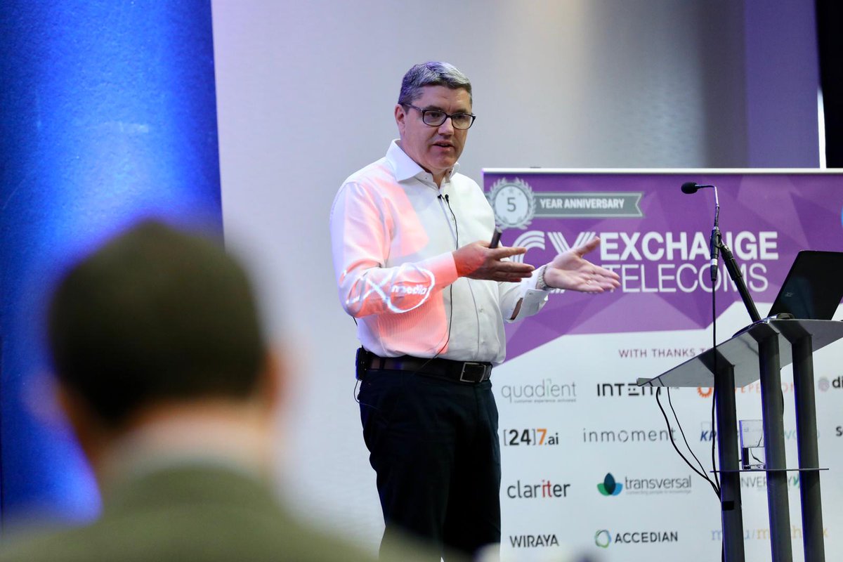Michael McCarthy the VP Customer at <a href="/virginmedia/">Virgin Media ❤️</a> Ireland is presenting at this year's Customer Experience Exchange for Telecoms. Michael's presentation is titled 'Making It Easy For Our People To Make It Easy For Our Customers' #CXExchangetelco