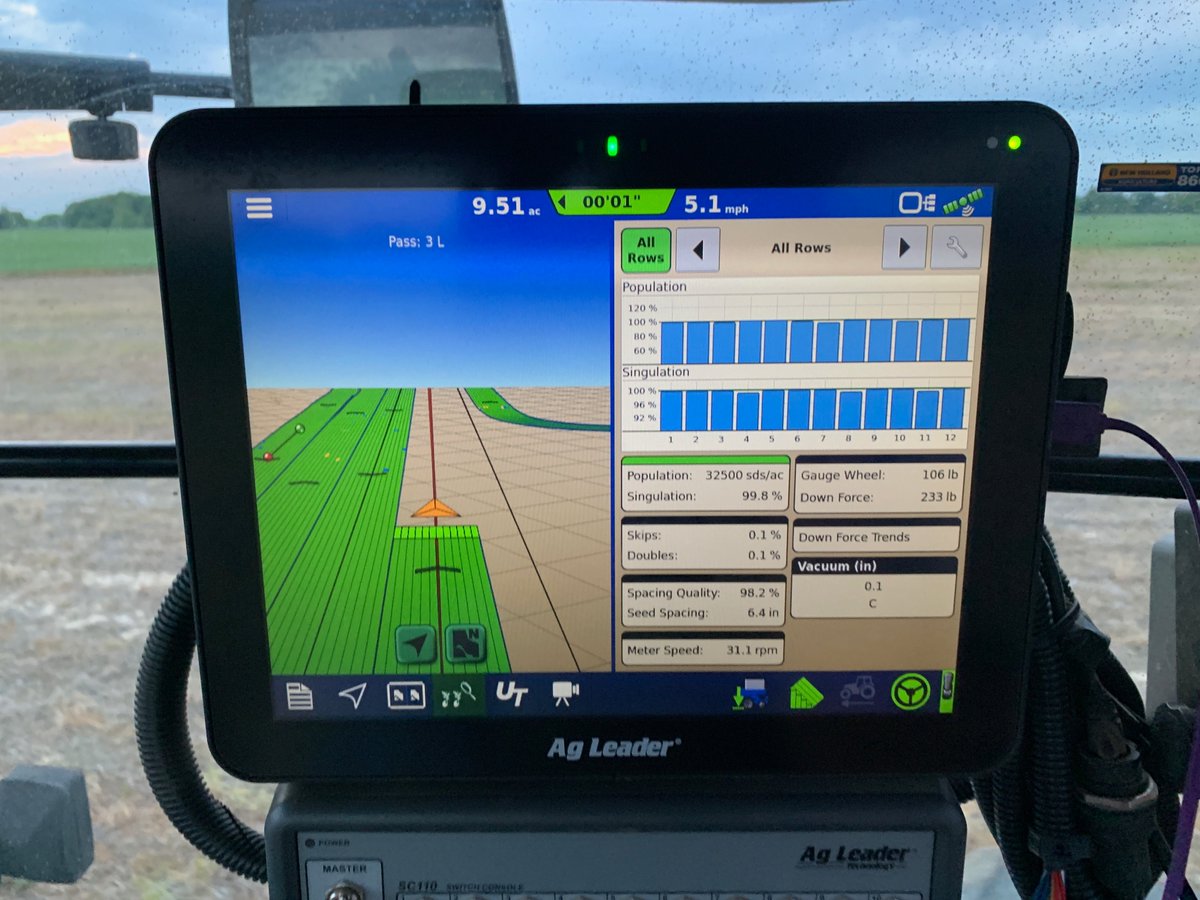 99.8% Singulation?  Not a problem with <a href="/PlantingSupport/">Precision Planting Support</a> Precision Planting vSet2 Meters!
