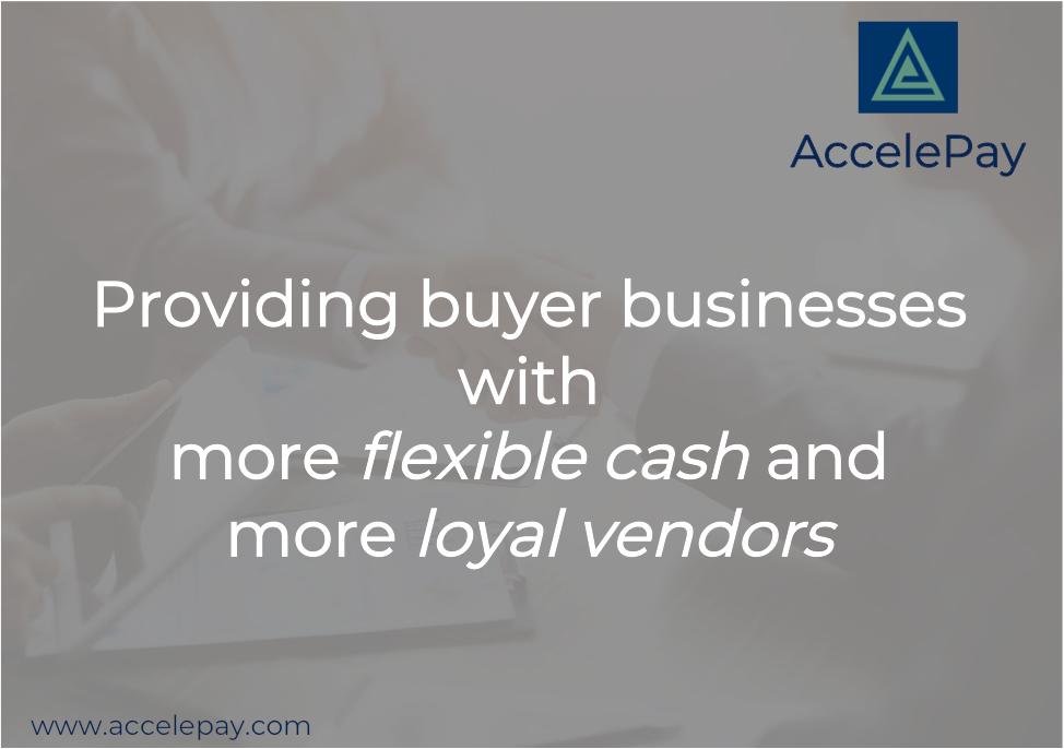 AccelePay's tweet photo. Would any of your vendors be happy if you offered to pay them early?
Would you be glad to make that offer if it provided more flexible cash, made you more efficient, and cost you nothing? https://t.co/wmkNcCQBoo https://t.co/M74qBf4JFe