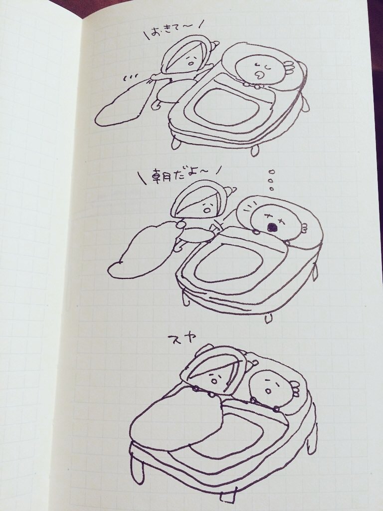 昔描いた4コマとかです 