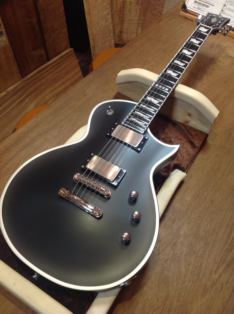 E-II EC-BB BKSS入荷！艶消しブラック塗装に身を包んだESPの新解釈