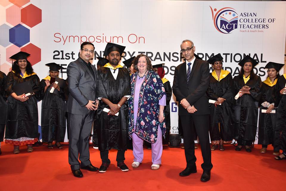actindia2017's tweet photo. Heartiest congratulations to all the ACT Graduates for their presence and best efforts at the Annual Convocation Ceremony on 27th April 2019 in #Bangkok. 
You Guys Rocked It! #convocation #thailand #asiancollegeofteachers #teachandtouchlives #TuesdayThoughts #TuesdayMotivation https://t.co/cPaek8DtGm
