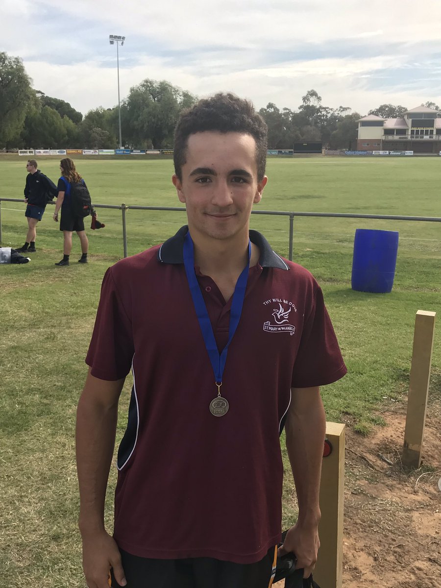 Trev_Mellington's tweet photo. Another brilliant day of @AFL_GM @AFLSchools football today @BaroogaFNC congratulations #SMOTA on another resounding result overall and well done Luca winning MVP for today https://t.co/FCet2jdndX