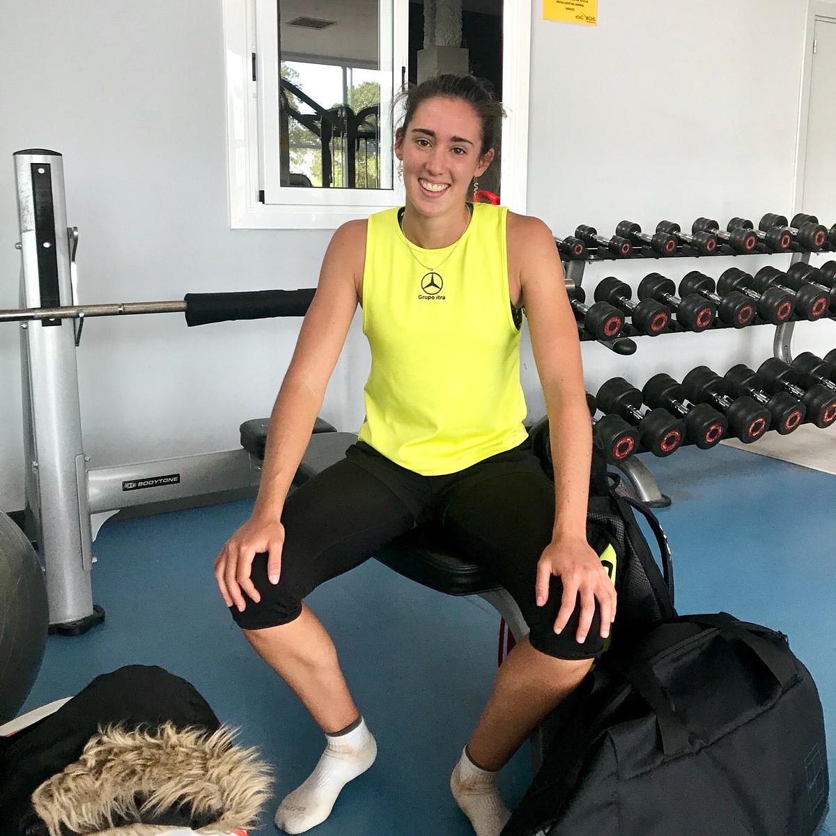 tenistasmadrid's tweet photo. Previa superada en el ITF 60.000 $ de Franqueses del Vallés. ¡¡¡Mañana cuadro principal!!!
@meri_gutierrez @GrupoItra @HangarPadTenis #tenistasdemadrid #itratennisteam https://t.co/WOcuetqHDW