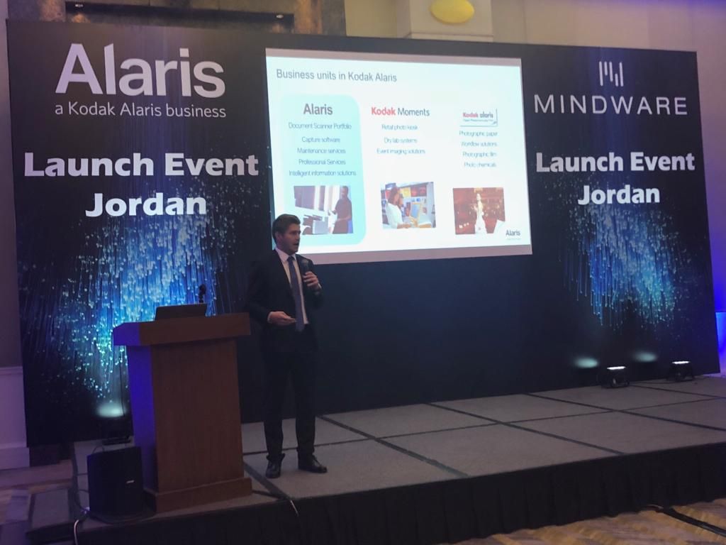 MindwareVAD's tweet photo. A fantastic launch event with Alaris, a Kodak Alaris business in Amman, Jordan. Great to see many partners turn up for the event. Well done Team Alaris and Mindware!
#mindwareupdates #mindwaremagic https://t.co/jAPEXZfStH