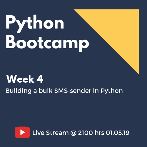 ehmadzubair's tweet image. Last week of the bootcamp. It&apos;s still not too late to start. Catch up in 6 hours.

#Python #PythonHelp #LearnPython #Programming #learnprogramming #code #learntocode #coding #codingnewbie #coder #computerscience #software #softwareengineer #softwaredeveloper