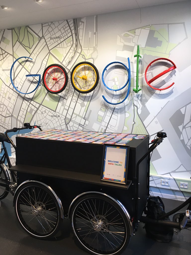 _JosephineLund's tweet photo. DataTalks with @CluedInHQ, @IDA and @Google  - just before the participants arrive #DataTalks #Data #BigData #DataFabric https://t.co/e7oqbolHER
