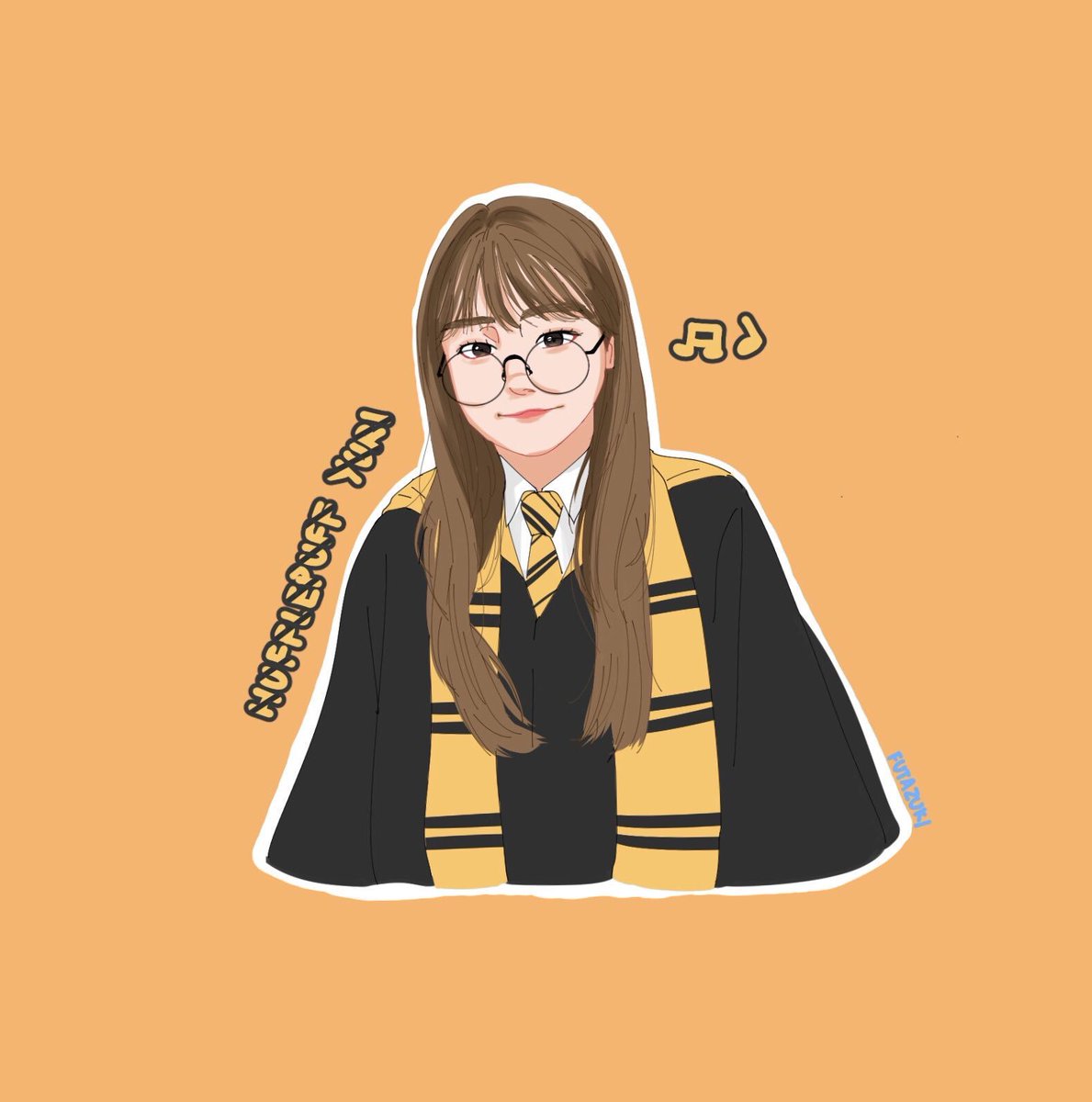 Yuri: HufflepuffGoes around school with Yena all the time. They’re inseparable roomies. Wants to take Muggle Music for her 3rd Year. #조유리  #ジョユリ  #JoYuri