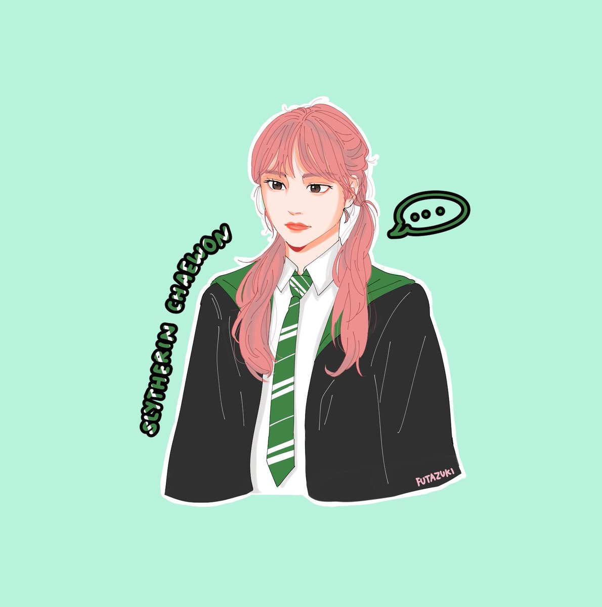 Chaewon: SlytherinDoesn’t seem approachable. Can be cunning and likes to tease people she’s close with, especially Minju. Shares a room with Hitomi and often go out together. Takes Astronomy class even though she finds it boring. #KimChaewon  #김채원  #キムチェウォン