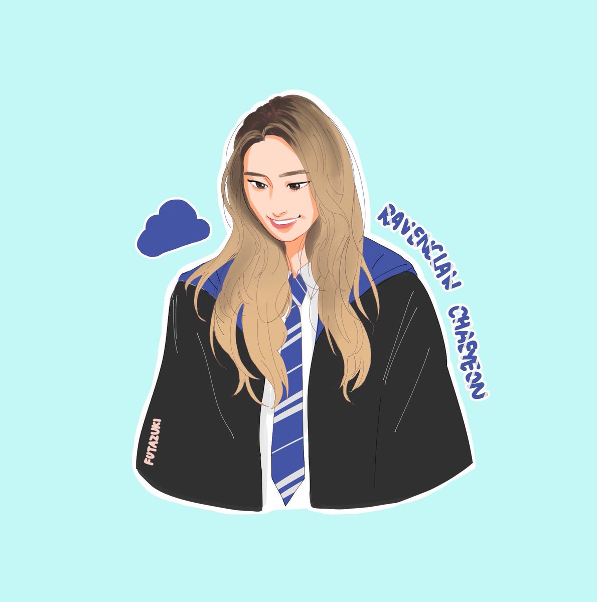 Chaeyeon: RavenclawTreats Nako like her little sister. Has trouble getting into the Tower sometimes, so she always brings Nako along. Takes Ghoul Studies, and is not afraid of the ghouls roaming in school. #LeeChaeyeon  #이채연  #イチェヨン