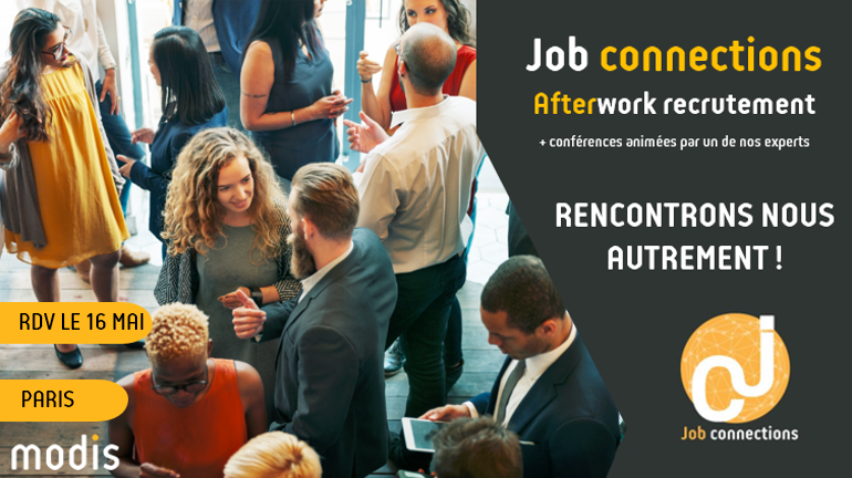AkkodisRecrute's tweet photo. [ #Afterwork Recrutement #Paris ] Tu es étudiant(e), jeune diplômé(e) ou à la recherche d’un nouveau challenge professionnel ? 

📅Le 16 mai, viens découvrir nos métiers et opportunités d'#emploi en #numérique, #ingénierie &amp; #LifeScience en #ÎledeFrance

▶️https://t.co/IdqQUPGfRm https://t.co/sAwhYRSeBt