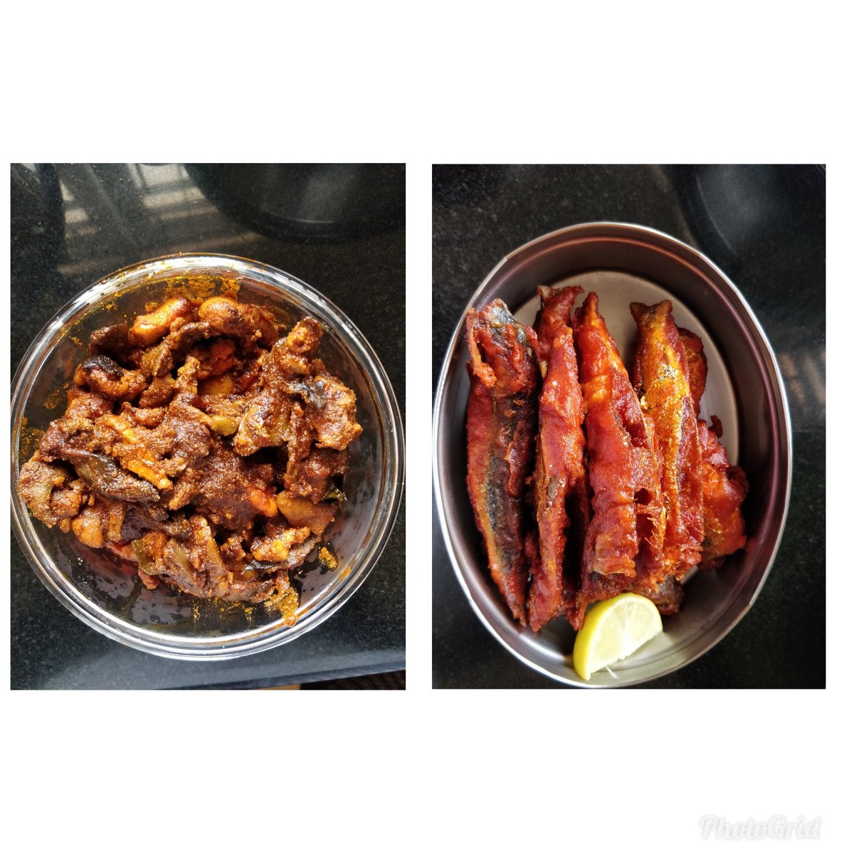 itgotworse's tweet photo. Fish Roe tawa fry & Sardines dry fry from #machhi @ajay43 @larissafernand @Subhash_ati9 @yehlog The fish Roe is a must try! https://t.co/1I6O94XNGe