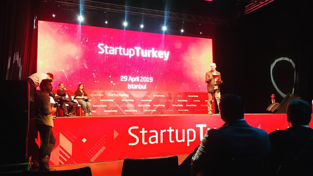 therapism's tweet photo. Day Four of Startup Turkey 2019!
Sixty Startups pitched on the stage for 2.5 minutes to the audience and panel of investors &amp; mentors.
Aliya Khalid - Founder &amp; Project Manager - got to represent Therapism on stage.
#therapism #StartupTurkey #forbesTech https://t.co/ufAiKG9w8w