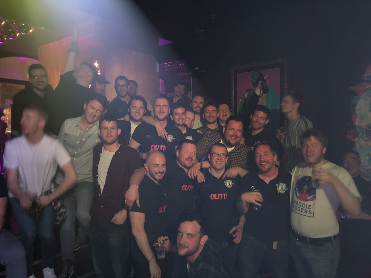 TritonsRUFC's tweet photo. On Saturday the Tritons celebrated placing 3rd in the @IGRugby northern league with a Fantastic night out!
Thanks to @LiverpoolMasq @outliverpool1 and @OMGVenues for being amazing hosts. The Tritons had a ball! https://t.co/pAkikfHdpW