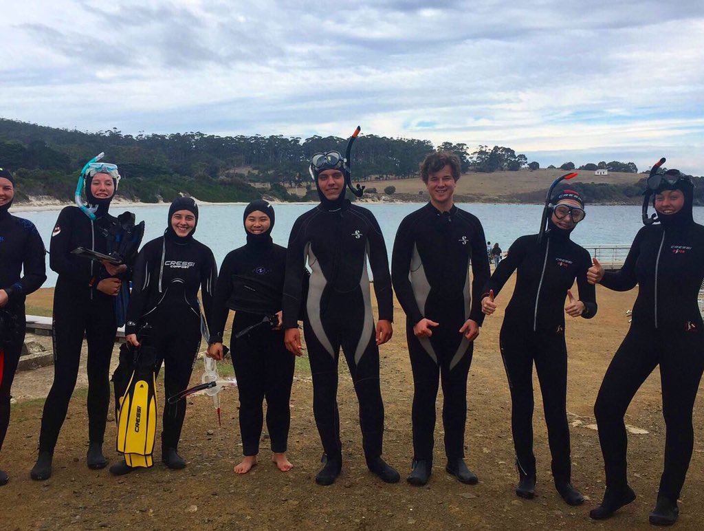 jessnguyens1's tweet photo. Great week learning about temperate marine ecosystems on Maria island! #doitforthedata #xas101 https://t.co/Ua8JcN4MNK