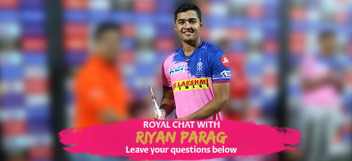 rajasthanroyals's tweet photo. #RoyalChat returns! Here's your chance to know more about our youngest player!
Leave your questions ๐ for @ParagRiyan. He goes LIVE tomorrow at 12 PM! #HallaBol #RCBvRR #RR https://t.co/uQIHWD3tbZ