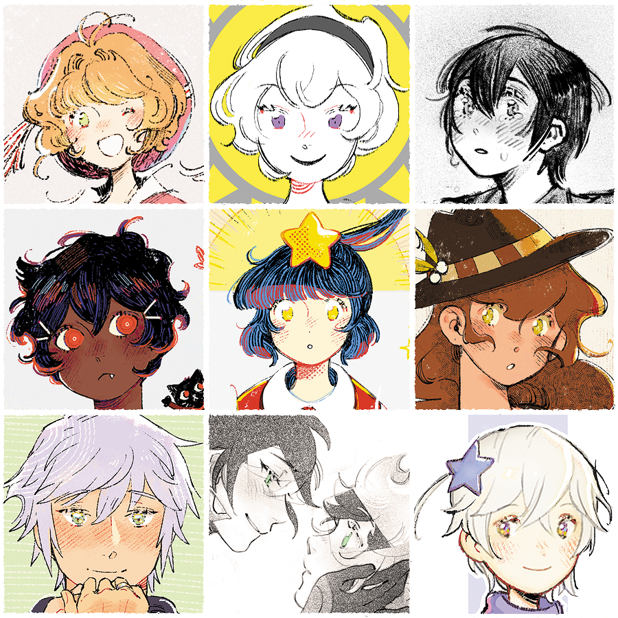 faces and hair are my favorite to draw!! and i always put extra care into eyes + lashes ? #FaceYourArt 