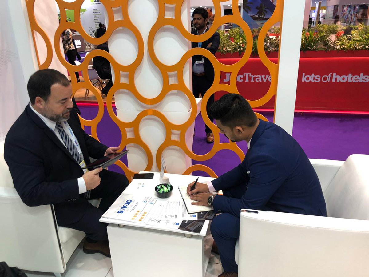 QtechSoftware's tweet photo. Day 3: Arabian Travel Market 2019
We welcome you all on our booth TT1630 to discuss mutual business opportunities & explore our flagship product OTRAMS.
#thisisqtech #ATM2019 #arabiantravelmarket #arabiantravelmarket2019 #UAE #Dubai #traveltechnology #WTAwinner #tt1630 https://t.co/GObQwZRGz3