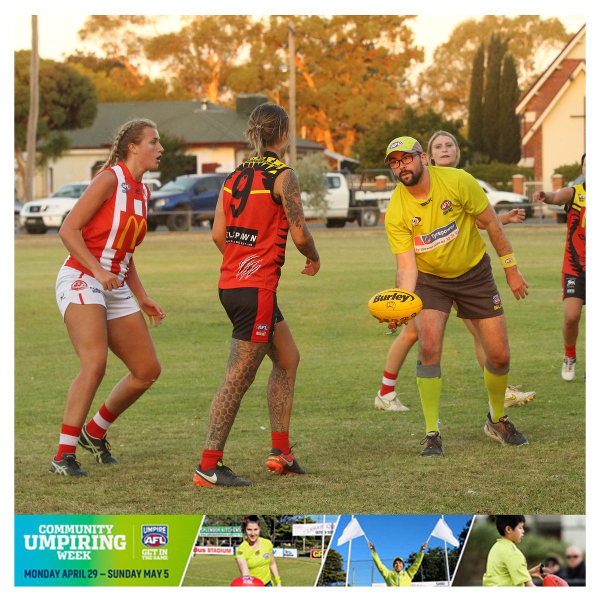 AFLSNSW's tweet photo. No game without them #snswfootyfactory #afl #umpiresrule https://t.co/6UQCaTBYeW