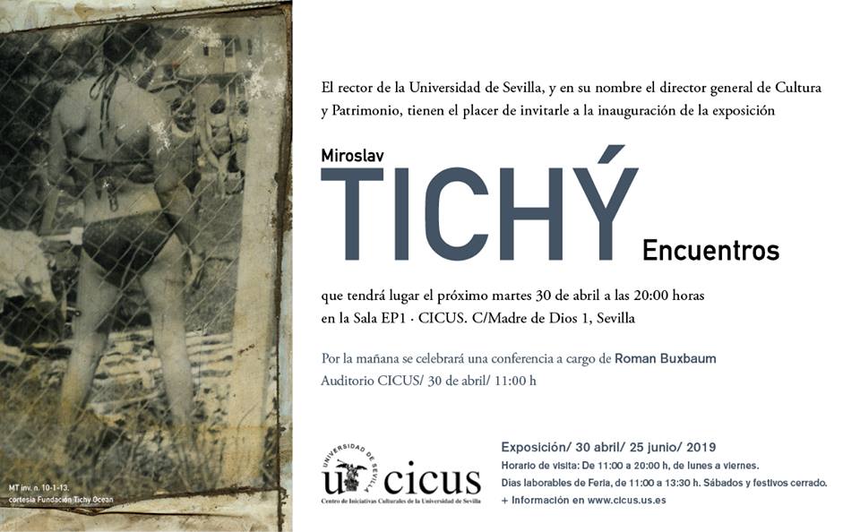 Achtungmag's tweet photo. #FelizMartes #Inauguración #exposición  Miroslav Tichý. Encuentros @CICUS_  @unisevilla 
Fundación Tichý Ocean  @TichyOcean #Praga 
@Alarcon_Criado 
#miroslavtichy #cicus #seville #miroslavtichyencuentros #exhibition #contemporaryart #photo #drawings #painting #artists https://t.co/WJI8EseHgY