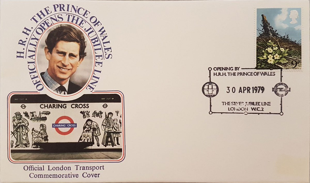 On this day in 1979 -- Prince Charles opened the Jubilee line.