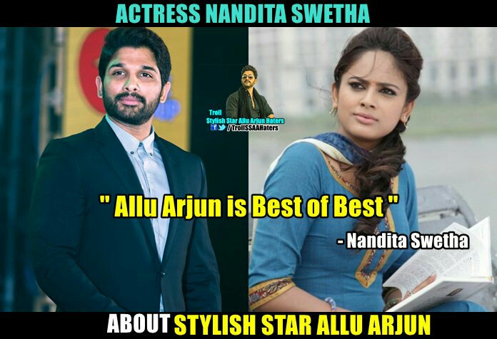 Wishing Talented & Beautiful Actress @Nanditasweta a very happy returns of the day on behalf of #AlluArjun Fans 💐💐💐

#HBDNanditaSwetha 
#HappyBirthdayNanditaSwetha