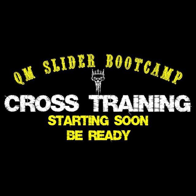 QMSliders's tweet photo. STARTING SOON...
QM SLIDER BOOTCAMP/ CROSS TRAINING!
•
Be prepared, starting very soon QM Slider Bootcamp will be adding Cross Training to their list to prepare for the 2019 Haunt Season! Bring running shoes and water as Cross Training will be added to the training schedule!… https://t.co/u569zfPRcn