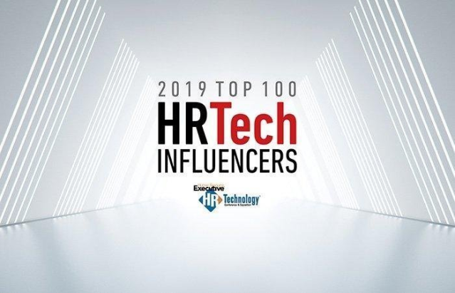 jhogendorfer's tweet photo. These are the top 100 #HRTech #influencers to follow in 2019. Congratulations to @Pat_Milligan1 @mercer for being named to the list. #HRE #HRTechConference #womenintech https://t.co/UWvseRHrad https://t.co/fUKrDG8Wt9
