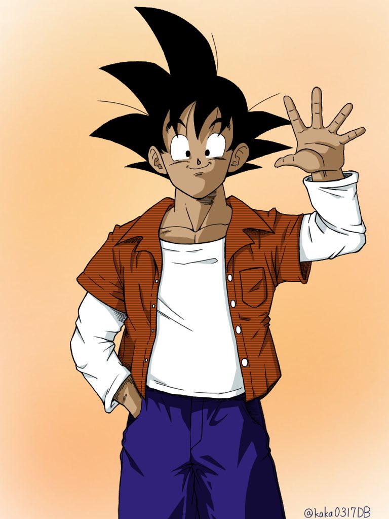 ドラゴンボール 平成最後のイラストは悟空になりました 令和もよろしくね 狩り暮らしのカカロッティのイラスト