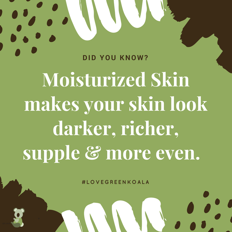 greenkoala4u's tweet image. Did you know? Moisturized skin makes your skin look darker, richer, supple &amp;amp; more even.  What do you use to moisturize your skin in the spring? 

#lovegreenkoala #moisturize #suppleskin #luxurylotion #organic  #lotionsnotpotions #organic #vegan #glutenfree #ecofriendly