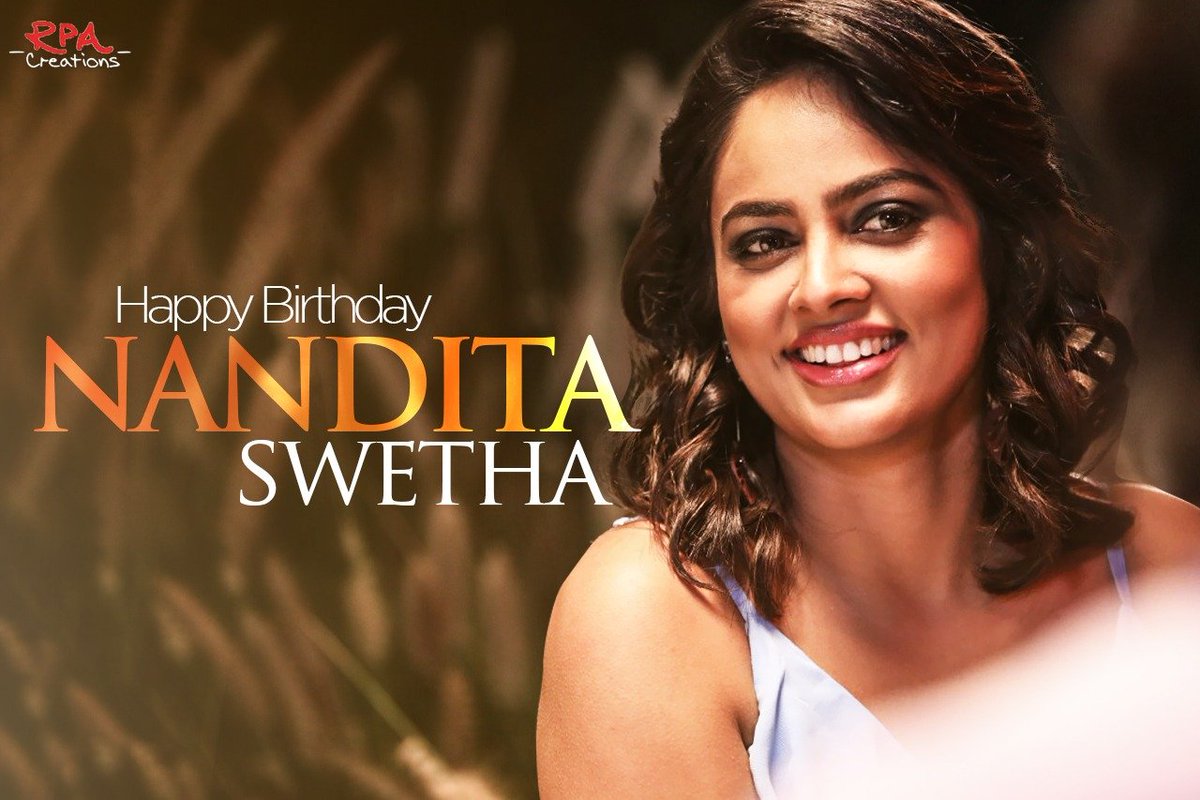 RPACreations (@rpacreations) on Twitter photo Join us wishing the beautiful and talented actress
<a href="/Nanditasweta/">Nanditaswetha</a> a very happy birthday.
#HBDNanditaSwetha Join us wishing the beautiful and talented actress
<a href="/Nanditasweta/">Nanditaswetha</a> a very happy birthday.
#HBDNanditaSwetha