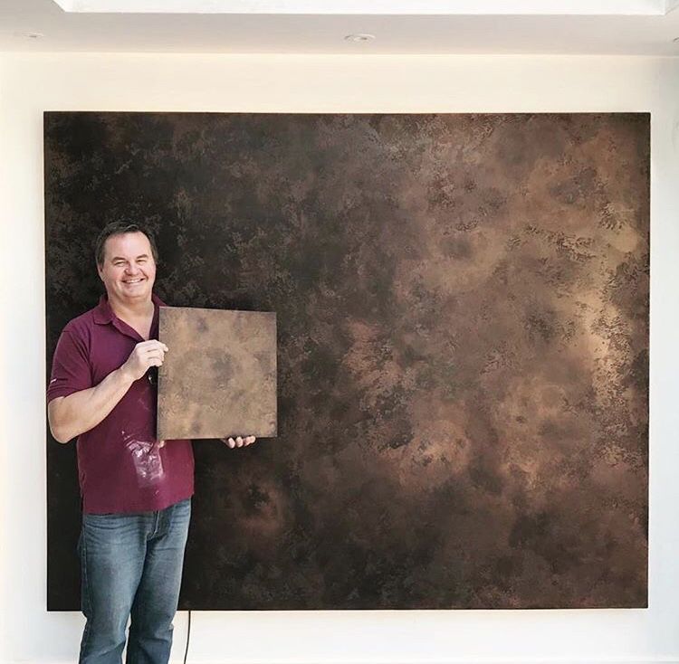 Have you seen the latest creation by Stucco Design for a private client using Viero products? Stunning work by these master craftsmen! #polishedplaster #decorativeplaster #interiorinspo